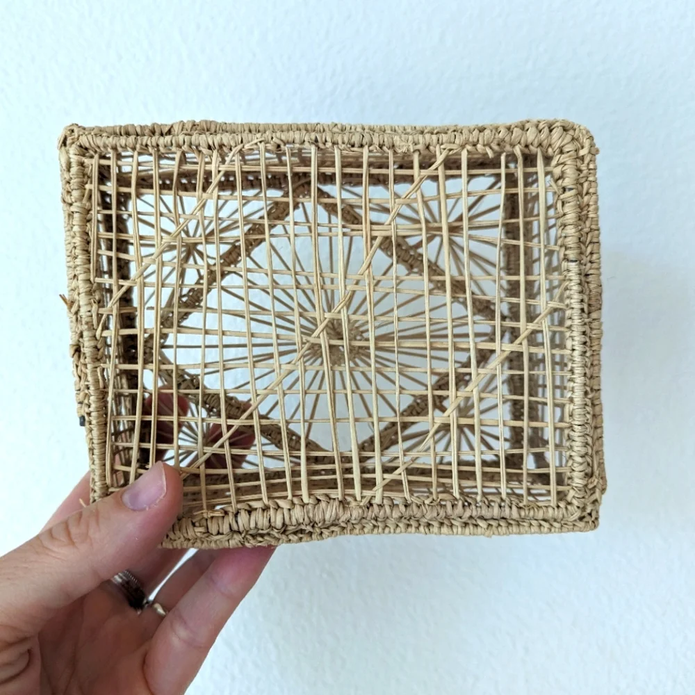 Vintage iraca palm
